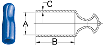 diagramma tappo con linguetta